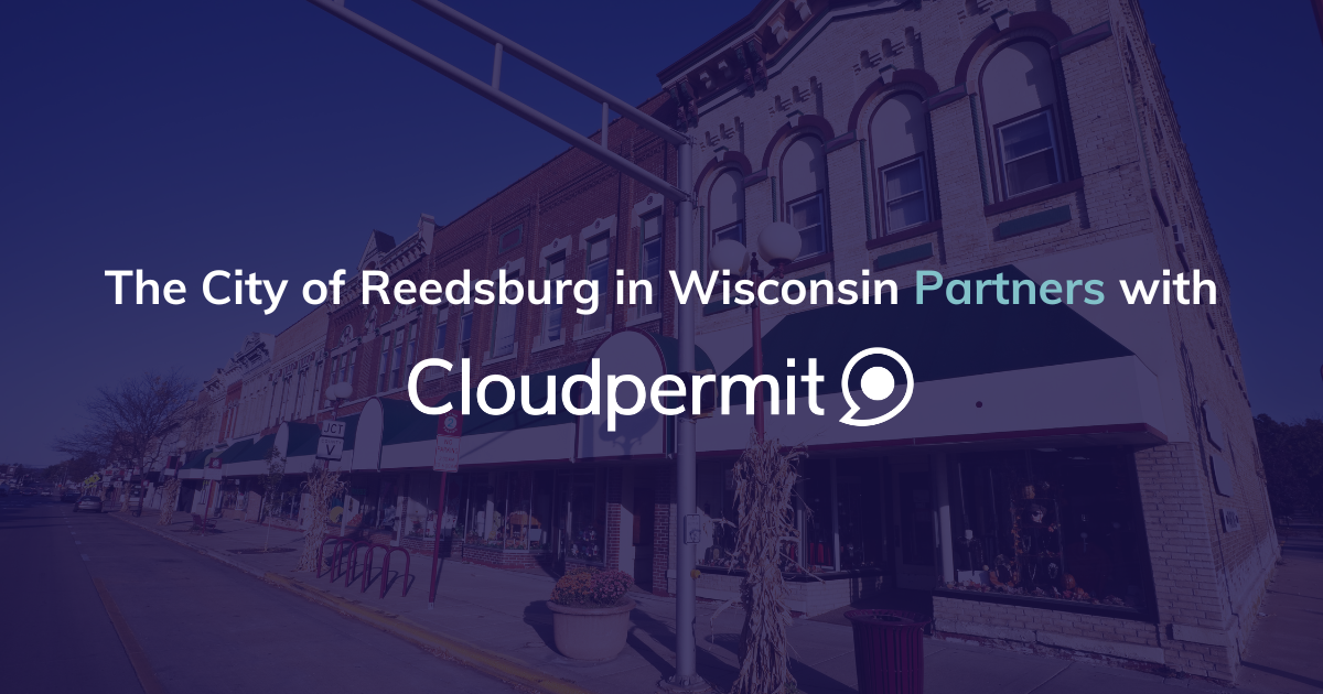 The City of Reedsburg in Wisconsin Partners with Cloudpermit